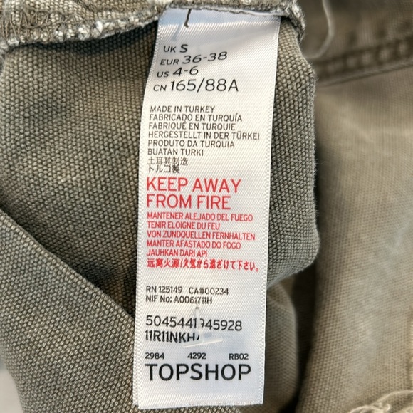 TOPSHOP Utility Jacket - Picture 7 of 8